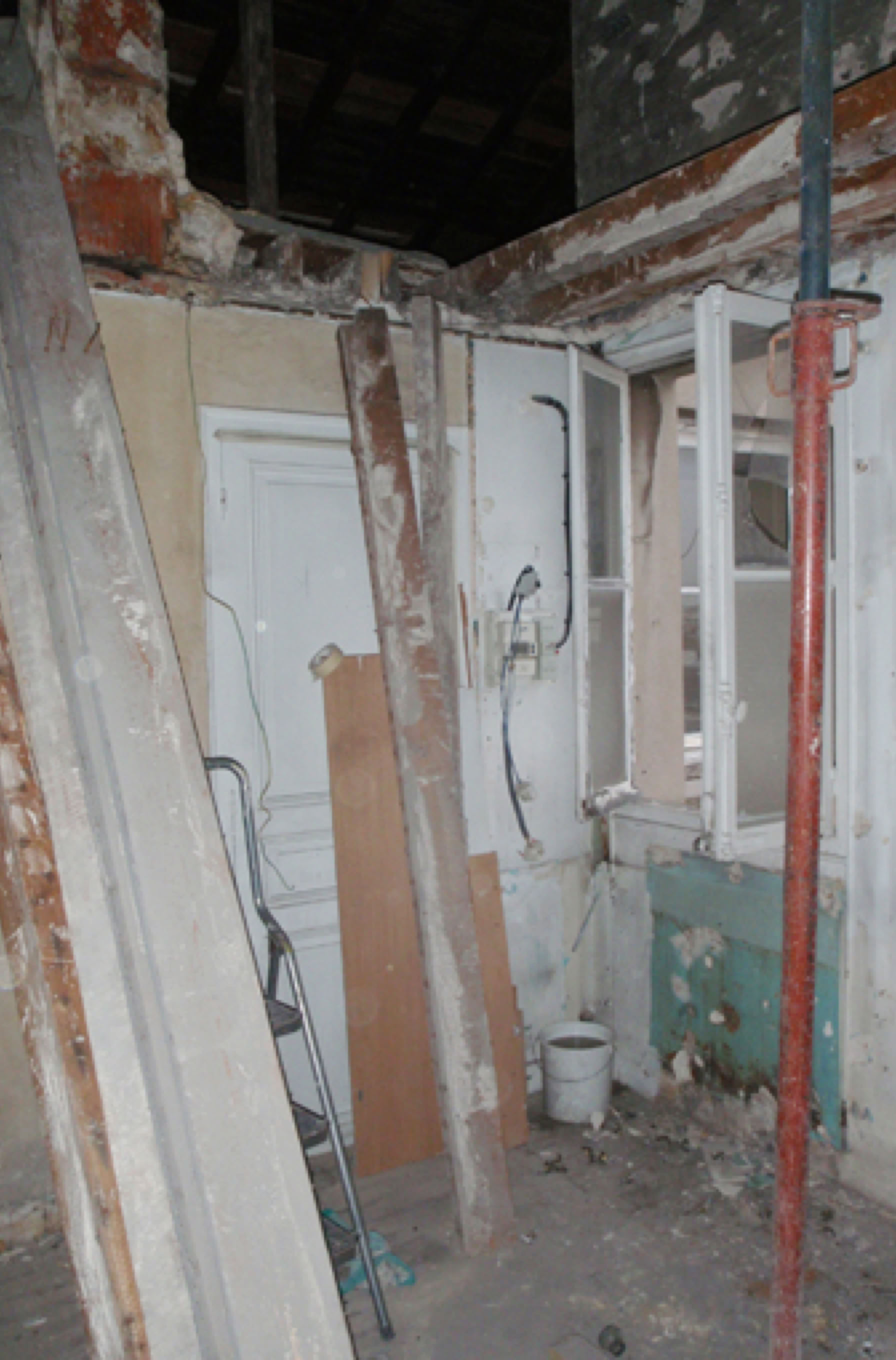 Avenue Mozart- Chantier en cours  Démolition